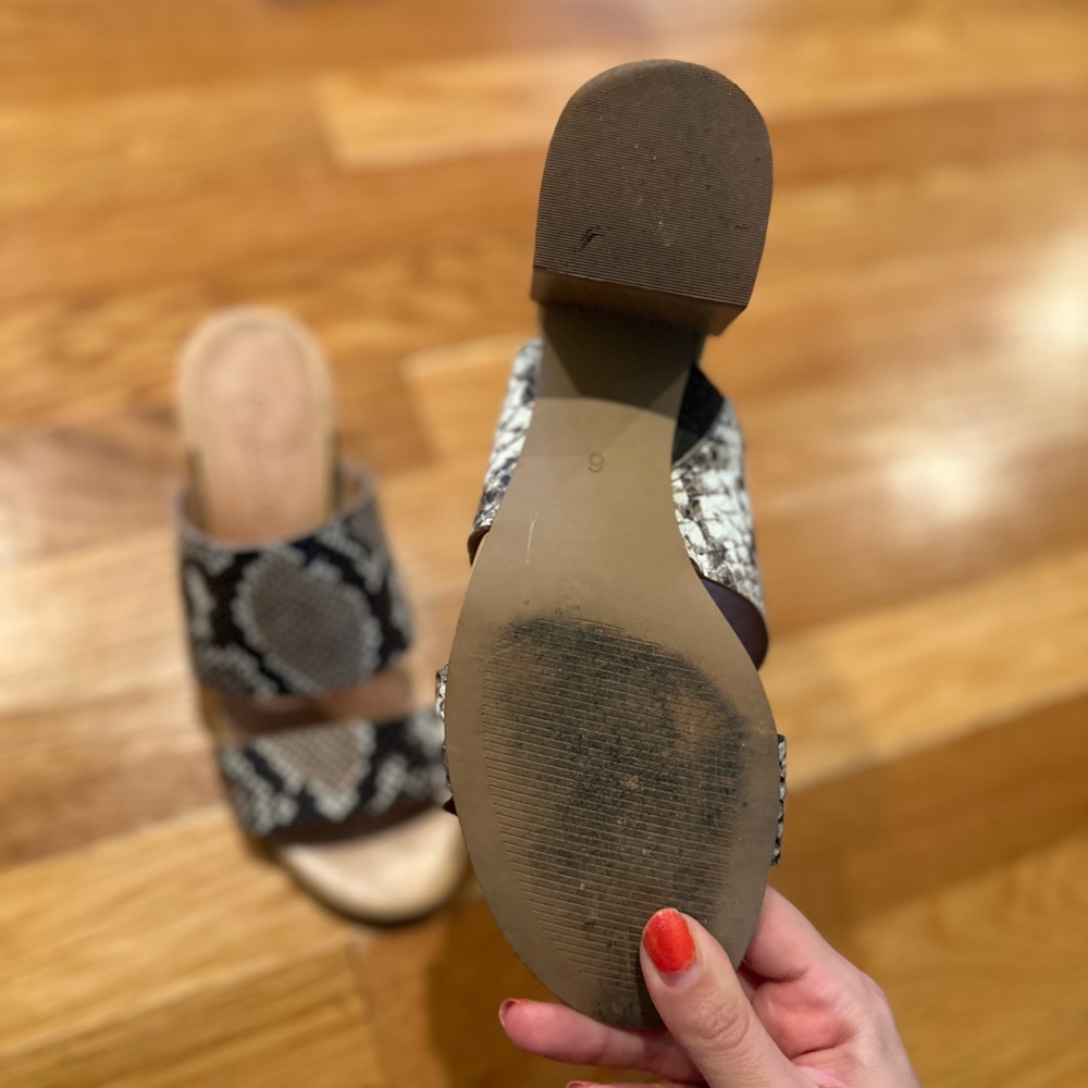 Madewell heeled sandals - Picture 4 of 8